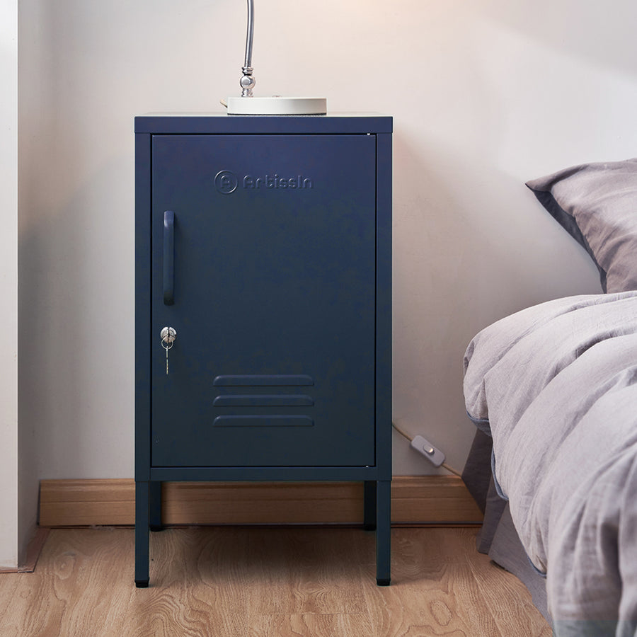 Industrial Series Single Locker Storage Cabinet - Blue Homecoze