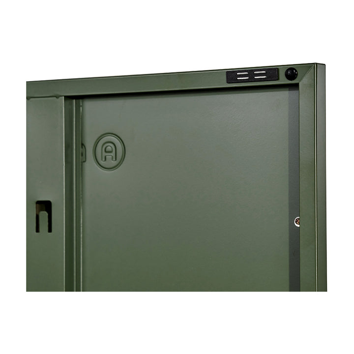 Industrial Series Double Locker Storage Cabinet - Green Homecoze