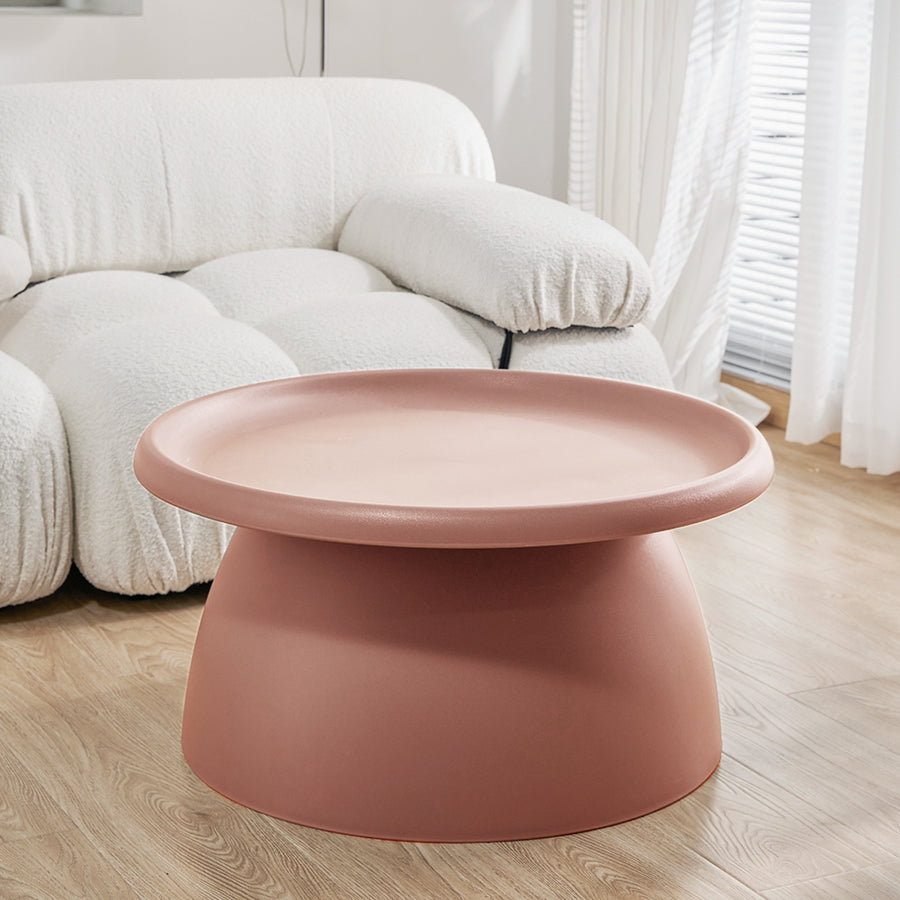 Coffee Table Mushroom 'Top-Hat' Nordic Style 70cm - Pink Homecoze