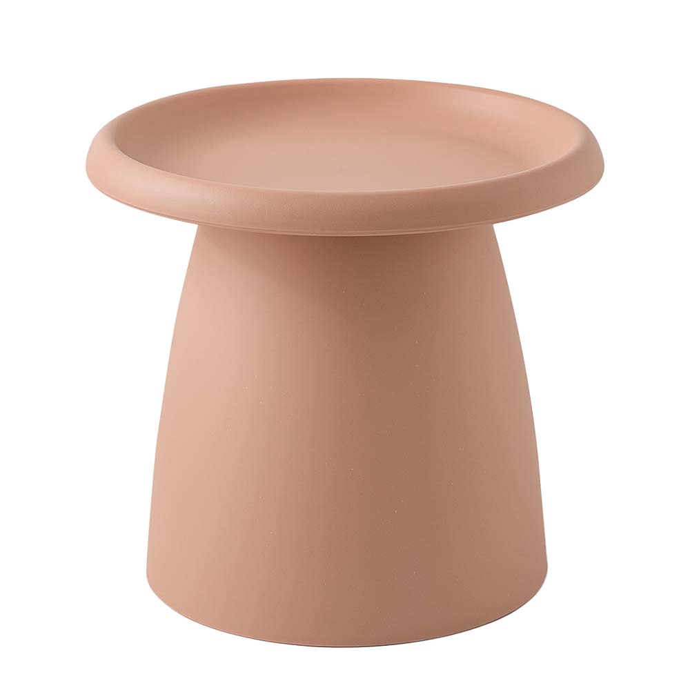 Side Table Mushroom 'Top-Hat' Nordic Style 52cm - Pink - Homecoze