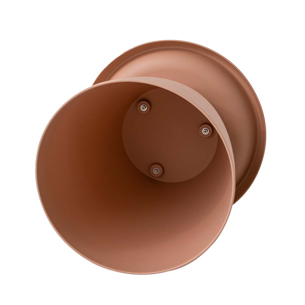 Side Table Mushroom 'Top-Hat' Nordic Style 52cm - Pink - Homecoze