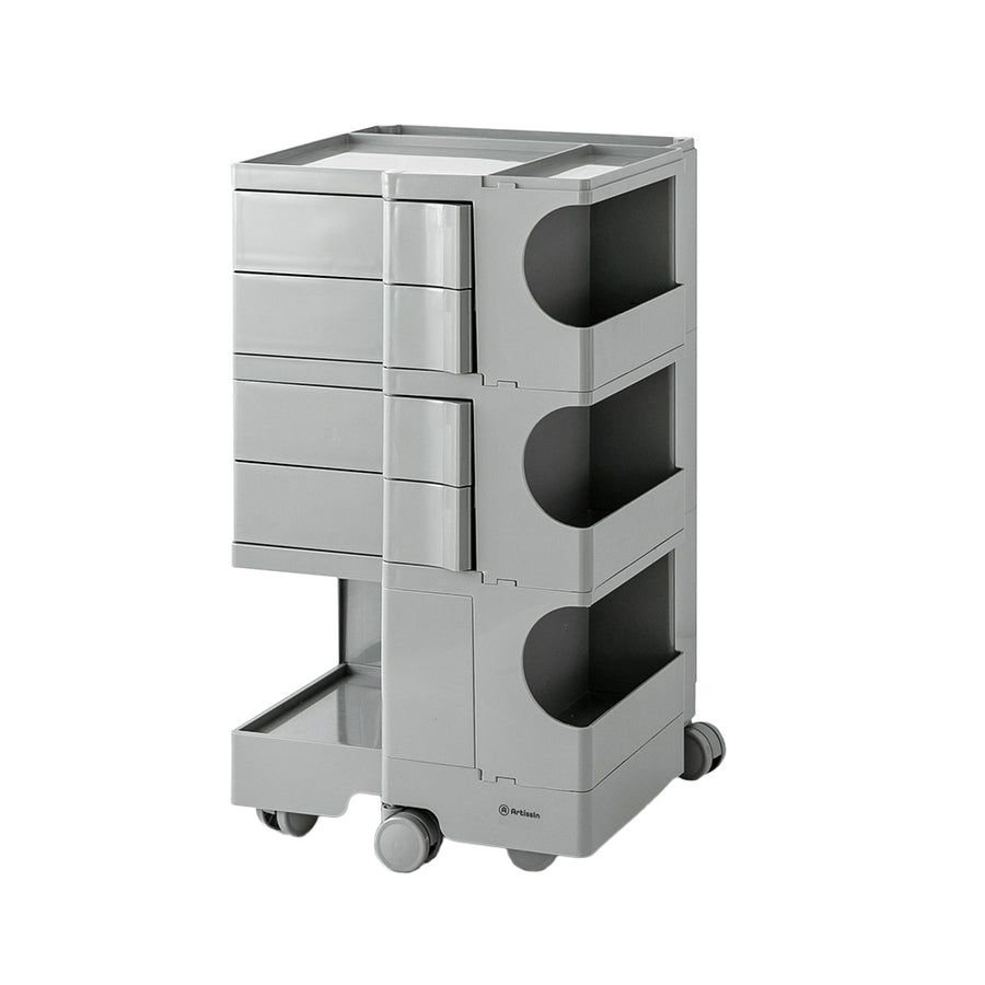 Replica Boby Trolley 5 Tier Multipurpose Storage Drawer Cart - Grey Homecoze