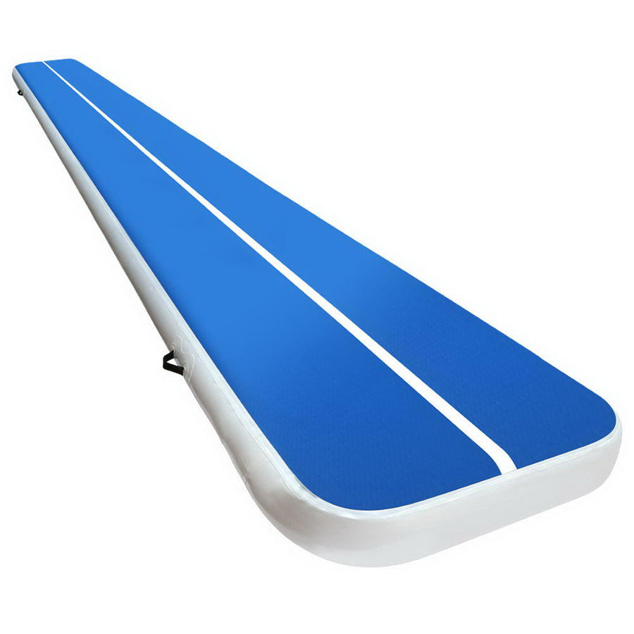 6M Air Track Gymnastics Tumbling Inflatable Exercise Mat 20cm Thick Blue Homecoze Home & Living
