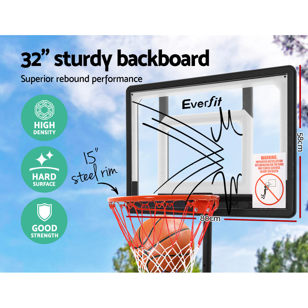 2.1m Adjustable Basketball Hoop Stand Homecoze