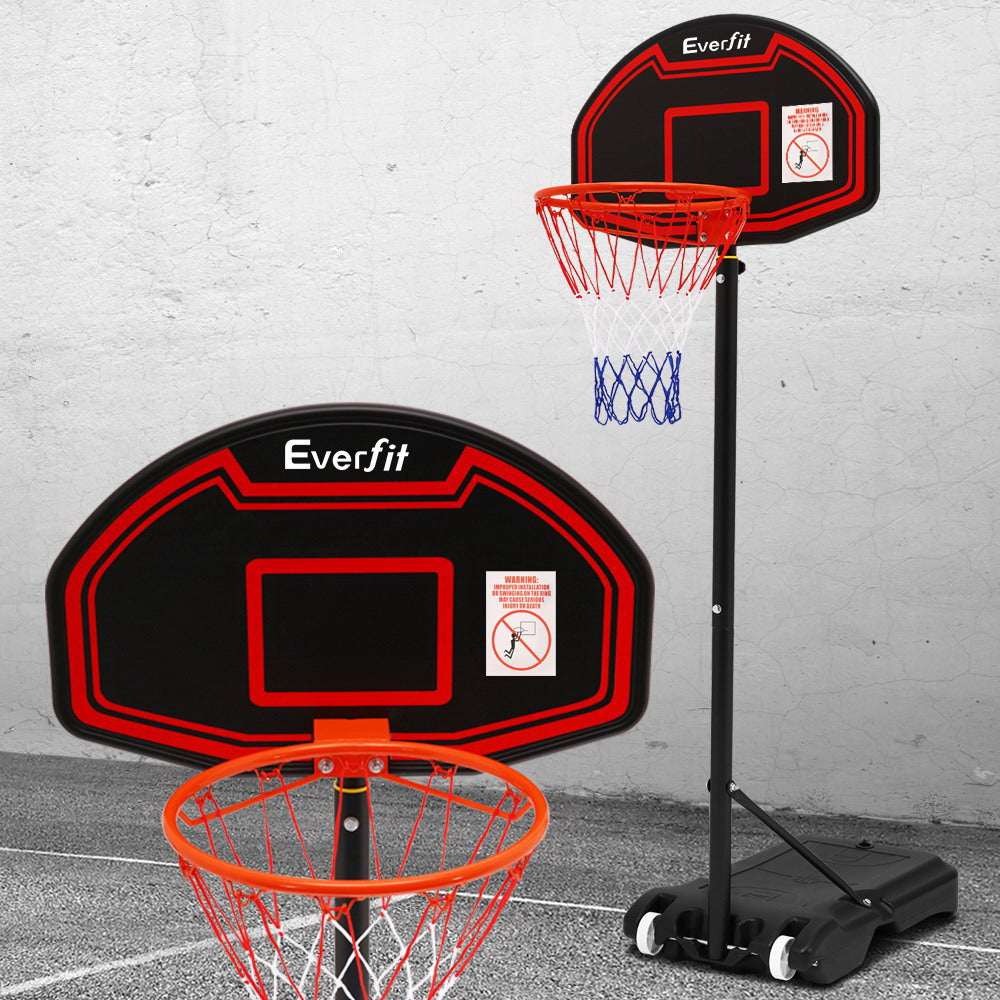 2.1m Adjustable Basketball Hoop Stand - Black Homecoze