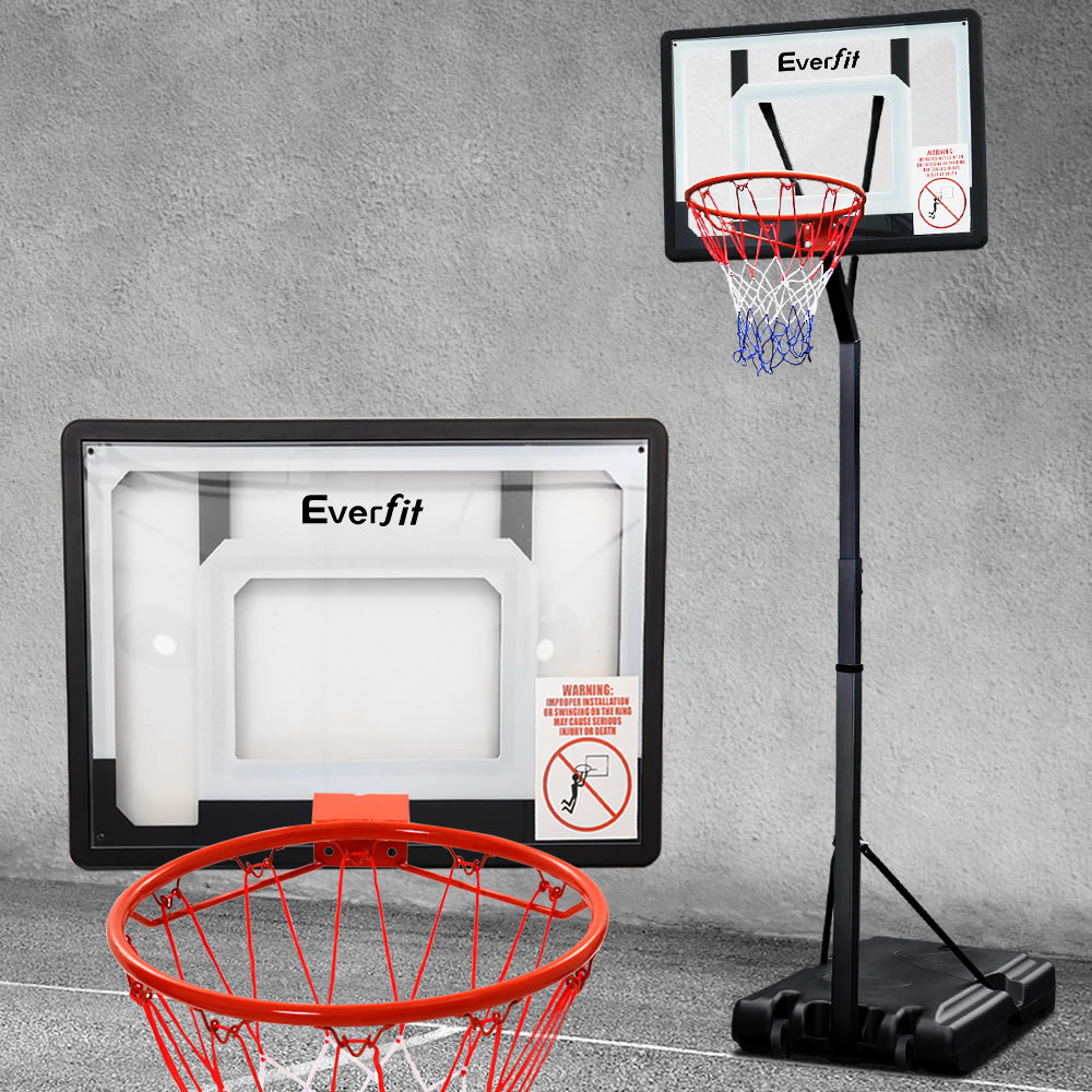 2.6m Adjustable Basketball Hoop Stand Homecoze