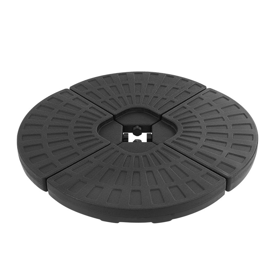 Round Umbrella Base Stand for 2.7m & 3m Umbrellas Homecoze