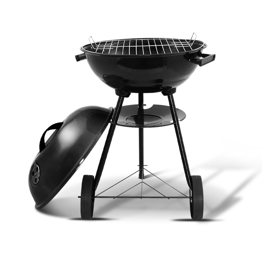 Charcoal BBQ Smoker Outdoor Barbeque Steel Oven Homecoze