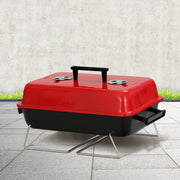Charcoal BBQ Portable Grill Camping Barbecue Outdoor Cooking Smoker Homecoze