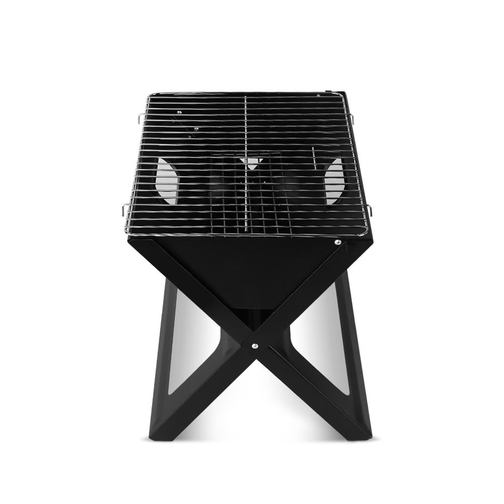 Notebook Portable Charcoal BBQ Grill Homecoze