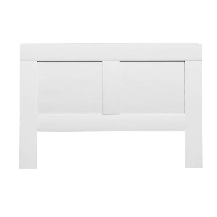 Queen Size Storage Headboard Bed Frame Bed Head with Shelves – White Homecoze