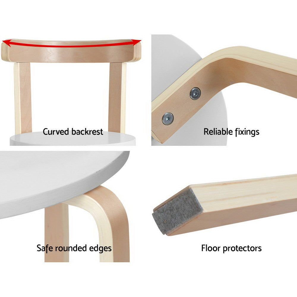 3PC Kids Table and Chairs Activity Set - Homecoze