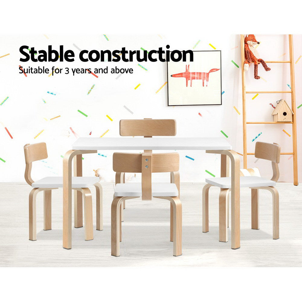 5PC Kids Table and Chairs Activity Set - Homecoze