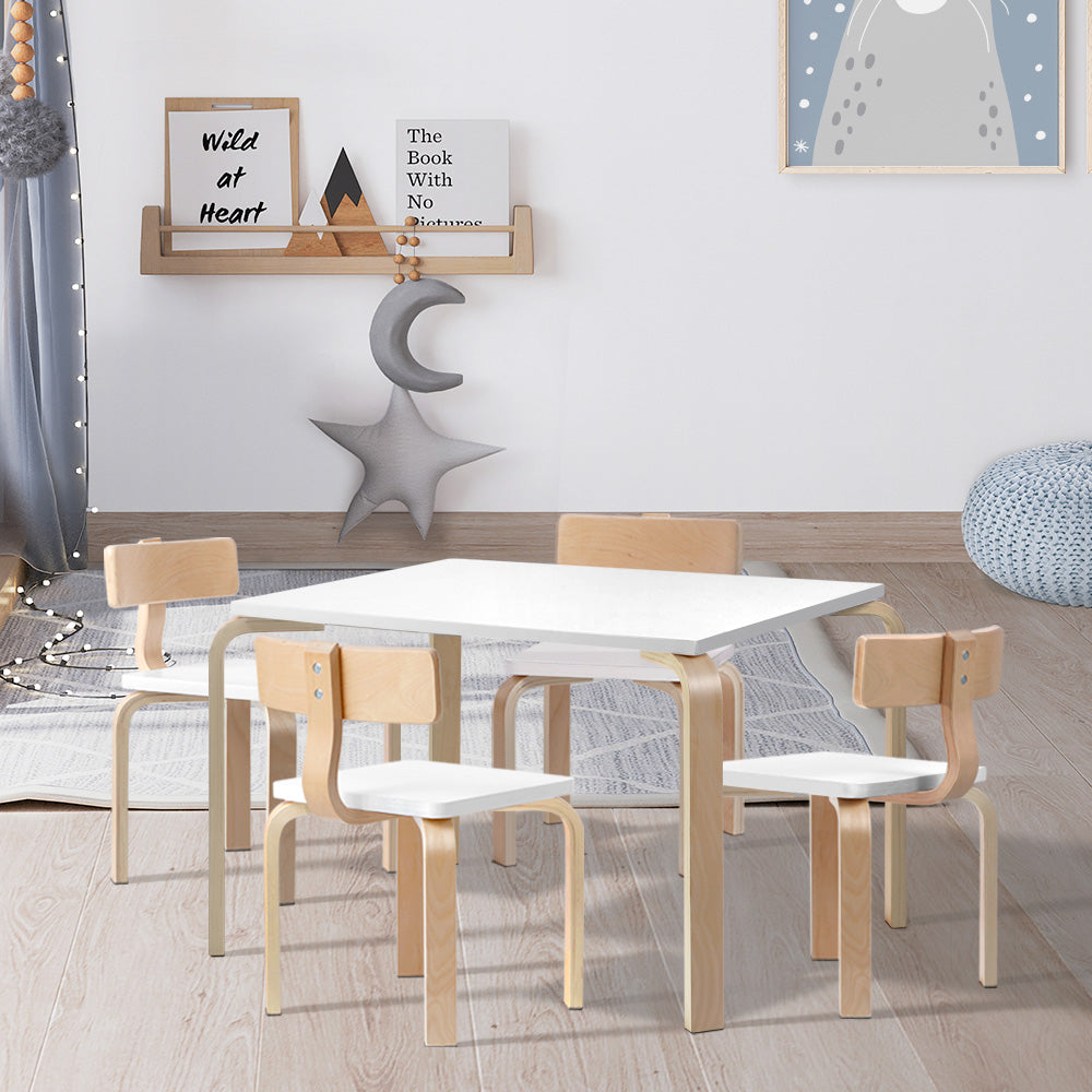 5PC Kids Table and Chairs Activity Set - Homecoze