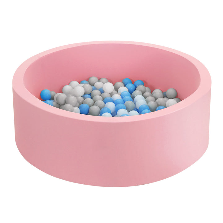 Kids Ball Pit Ocean Foam Play Pond with Balls - Pink Homecoze