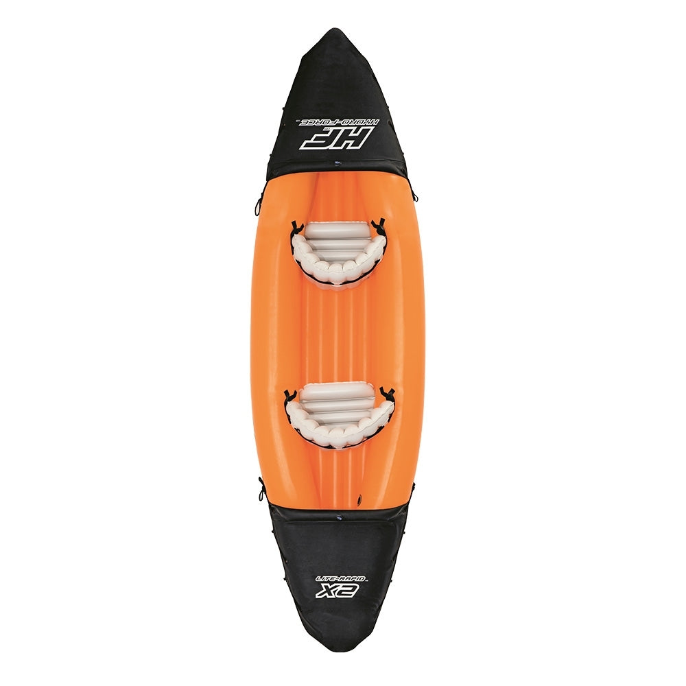 2 Person Inflatable Hydro Force Kayak with Oars Homecoze