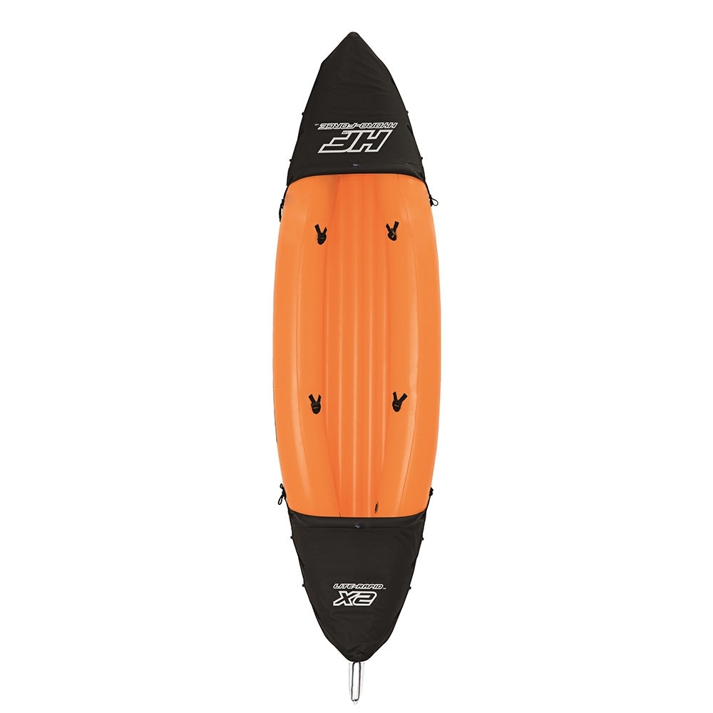 2 Person Inflatable Hydro Force Kayak with Oars Homecoze