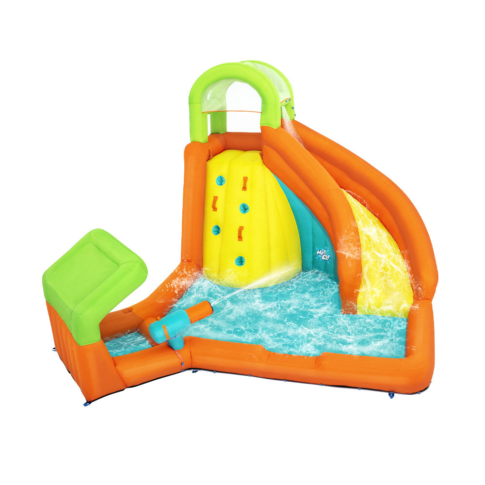 Kids Inflatable Water Park Pool Castle Playground with Slide 4.26 X 3.69M Homecoze