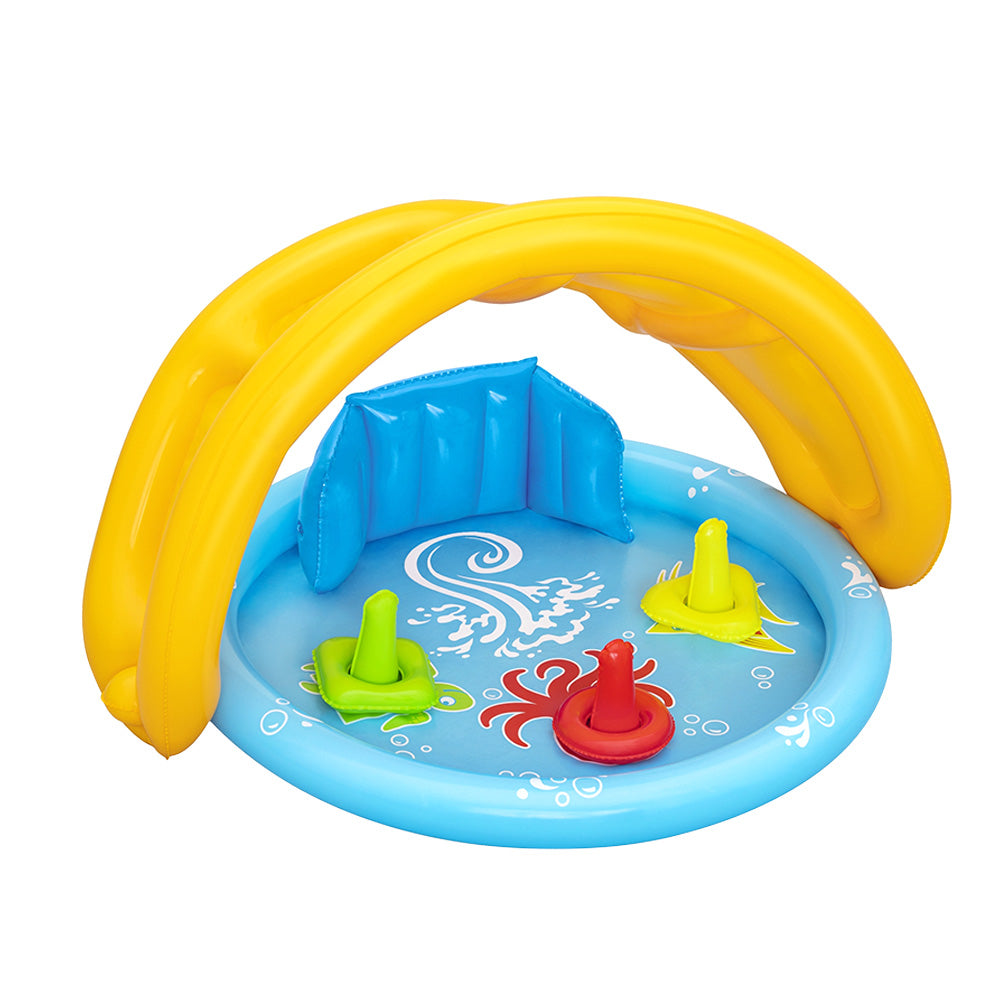 Small 115cm Kids My First Swimming Pool Above Ground Inflatable Water Park Homecoze