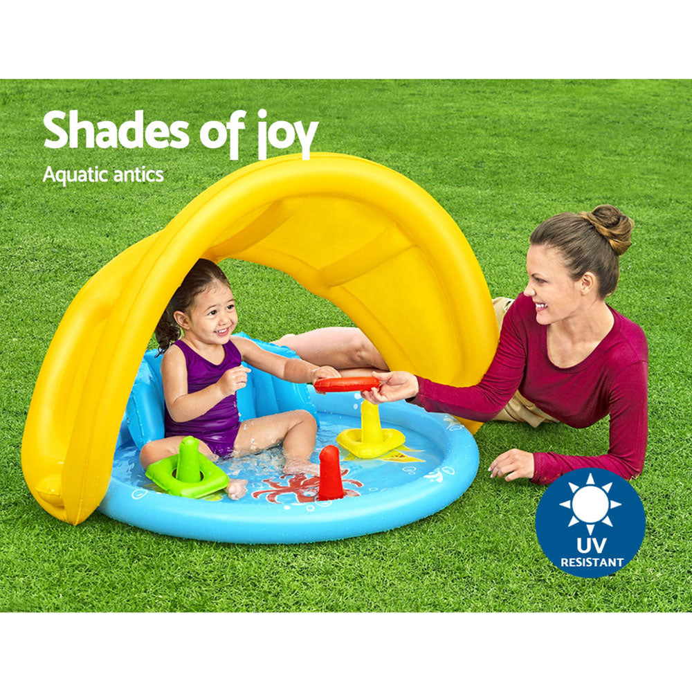 Small 115cm Kids My First Swimming Pool Above Ground Inflatable Water Park Homecoze