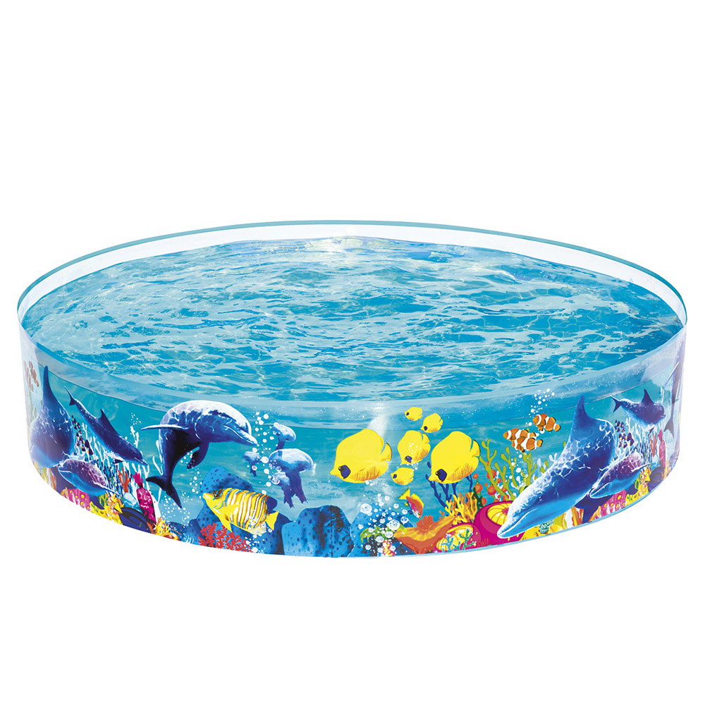 1.8m Round Fill-n-fun Undersea Friends Swimming Pool Homecoze