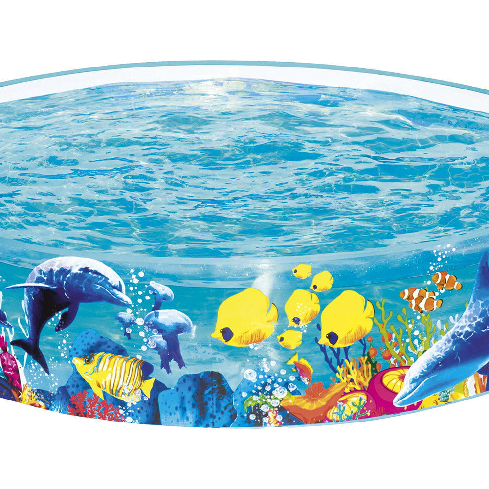 1.8m Round Fill-n-fun Undersea Friends Swimming Pool Homecoze