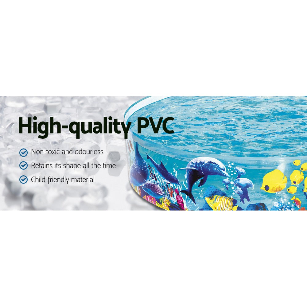 1.8m Round Fill-n-fun Undersea Friends Swimming Pool Homecoze