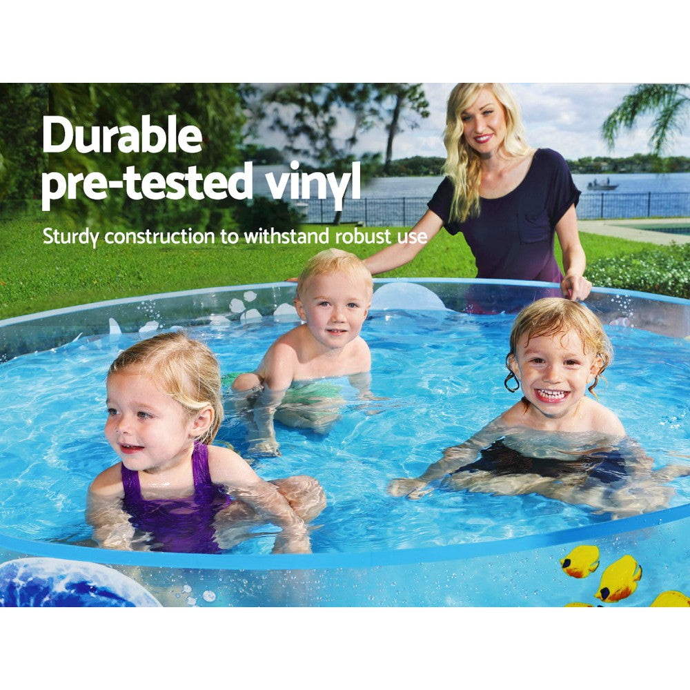 1.8m Round Fill-n-fun Undersea Friends Swimming Pool Homecoze
