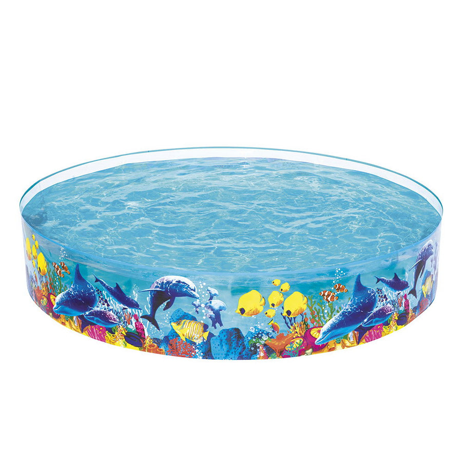 2.5m Round Fill-n-fun Undersea Friends Swimming Pool Homecoze