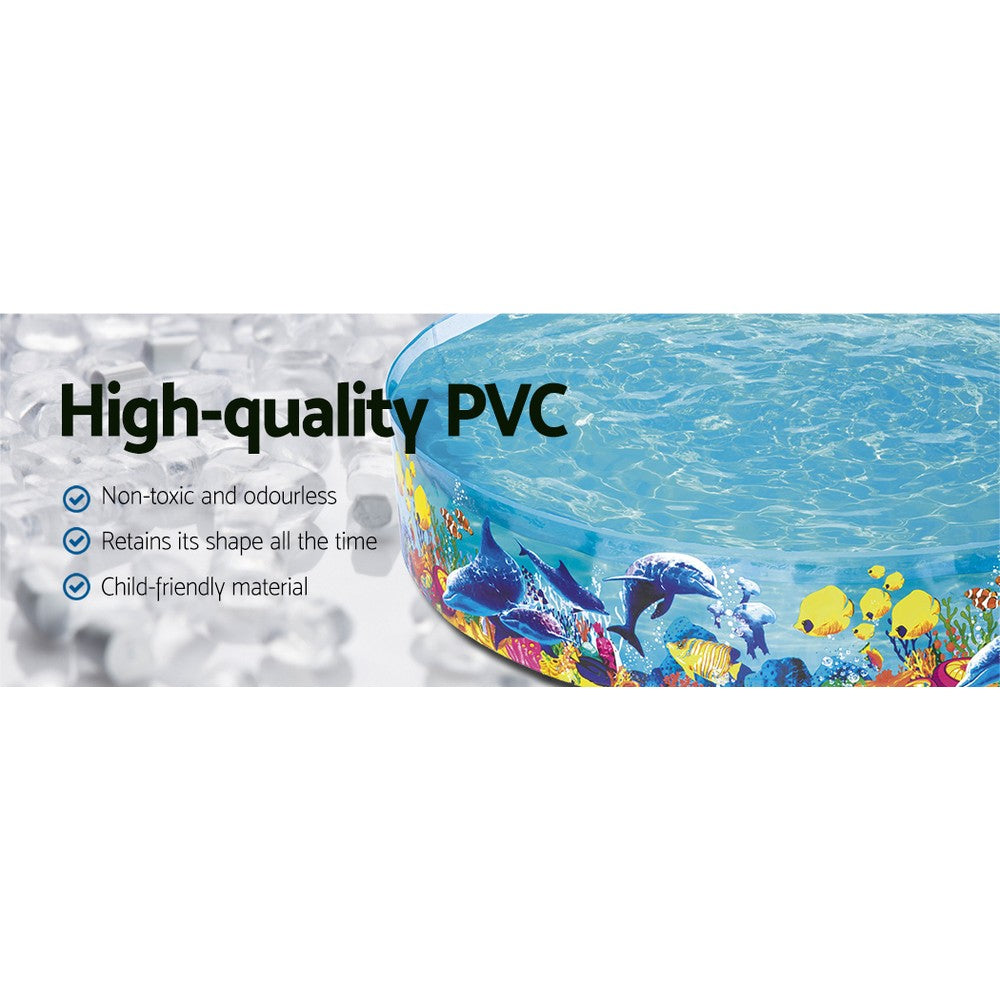 2.5m Round Fill-n-fun Undersea Friends Swimming Pool Homecoze
