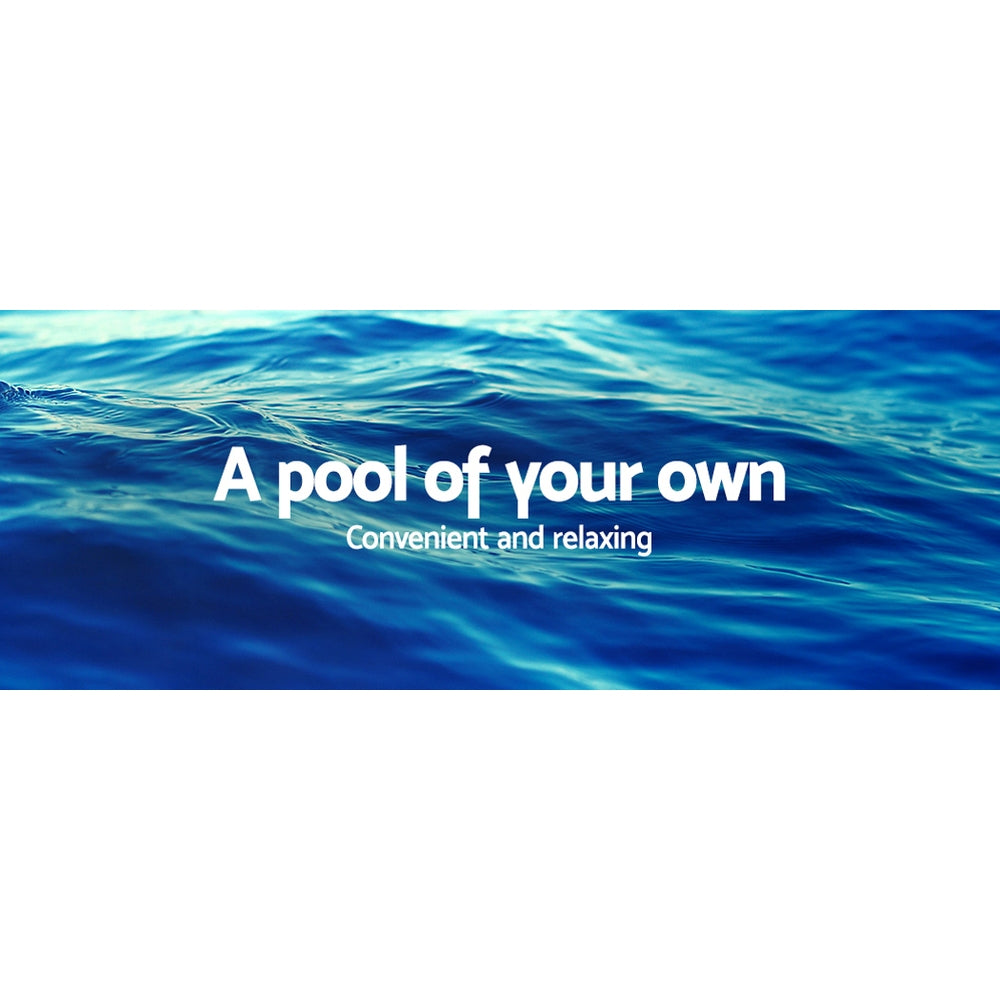 1.5m Round Kids Inflatable Swimming Pool - 477L Capacity Homecoze