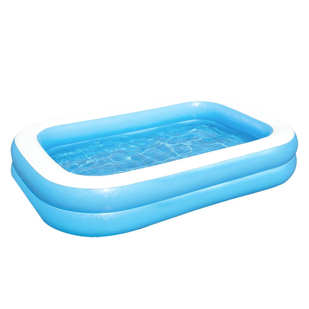 2.6m x 1.75m Classic Inflatable Swimming Pool - Homecoze