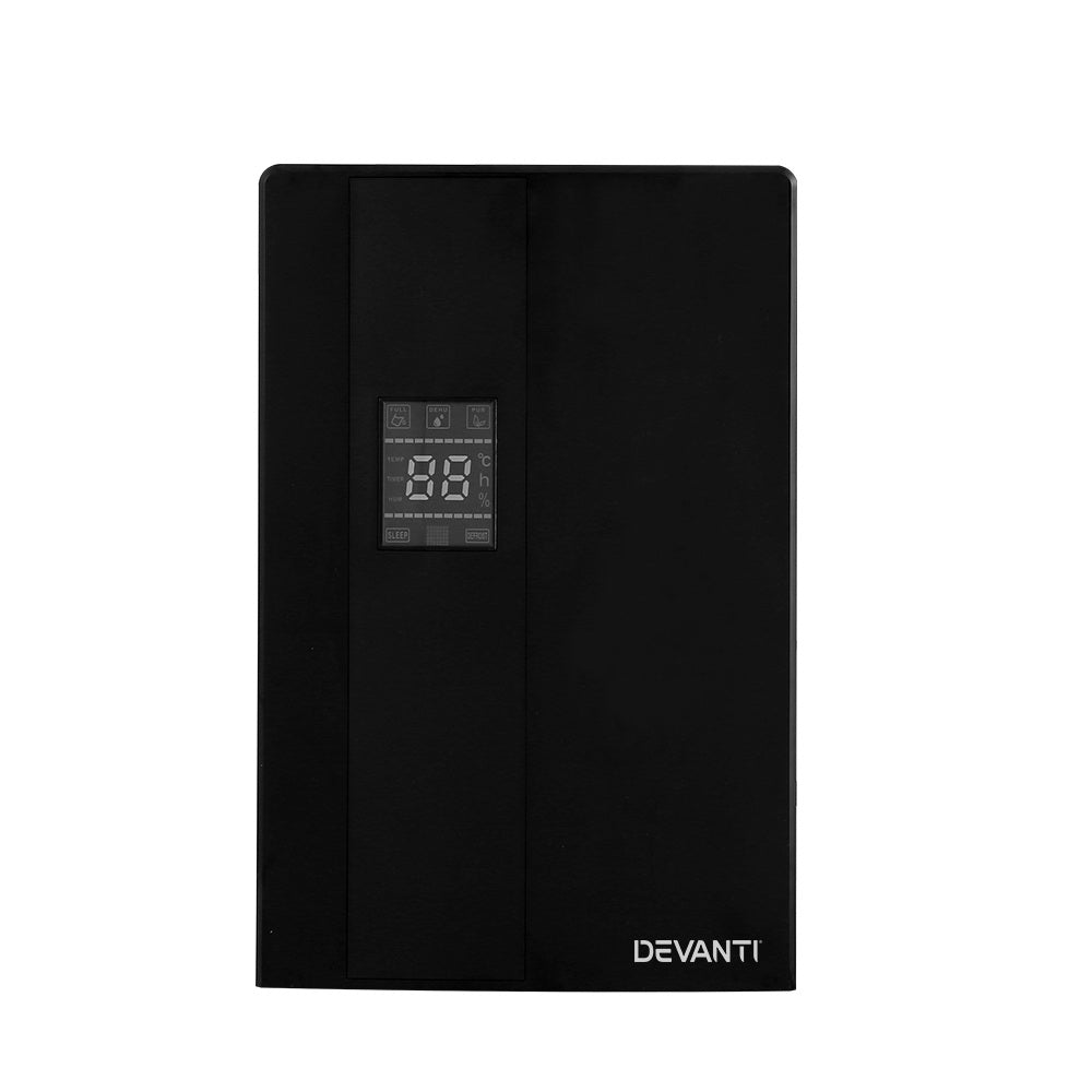 Dehumidifier Up to 30㎡ Room Filtered Air Purifier 2L - Black Homecoze