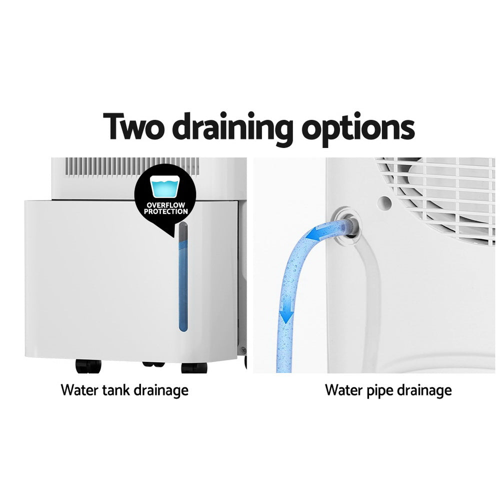 12L Portable Dehumidifier Air Dryer Purifier Home Moisture Absorber - Homecoze