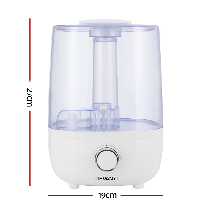 Air Humidifier Ultrasonic Aroma Diffuser 4L Homecoze