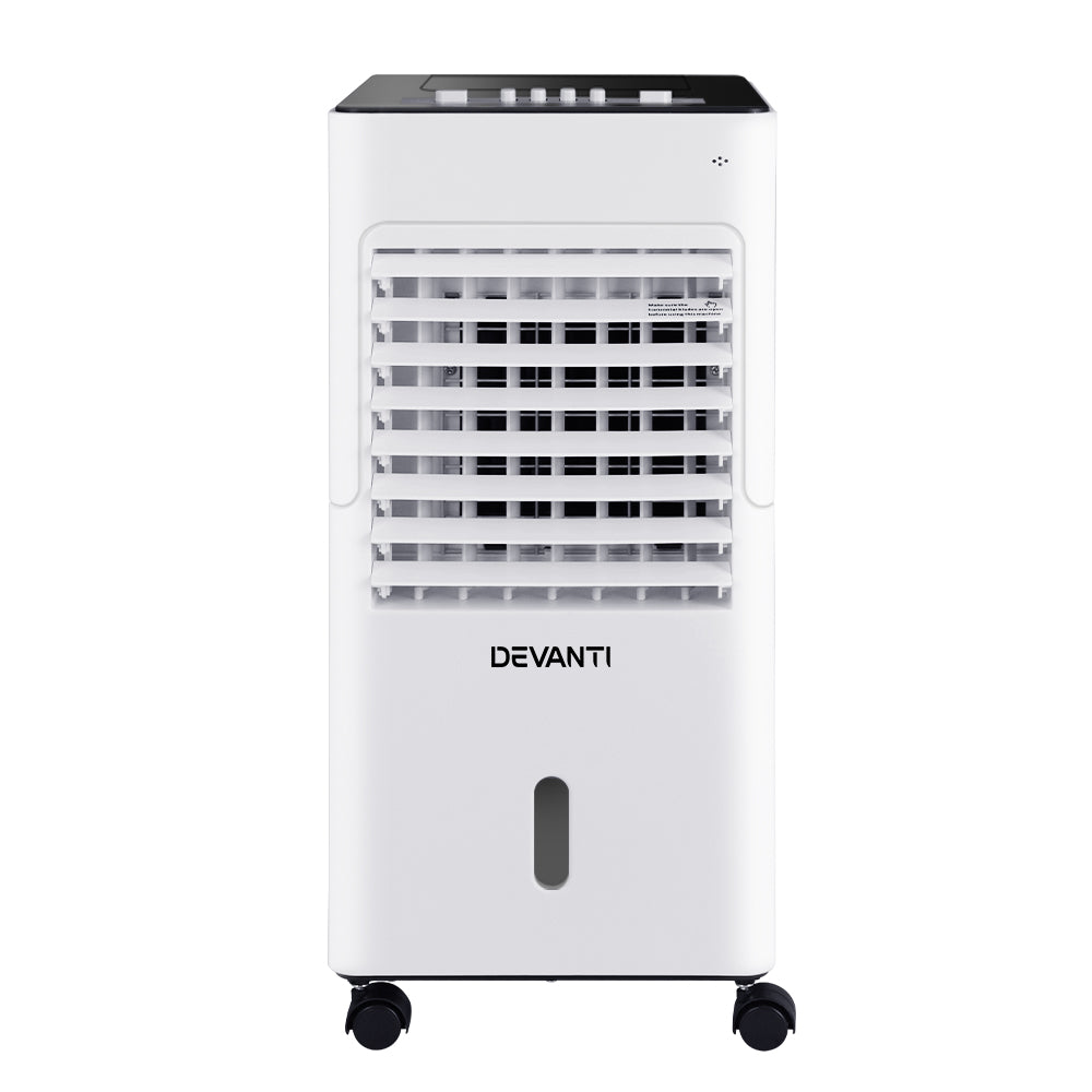 Portable Evaporative Air Cooler 6L Cooling Fan Humidifier Homecoze