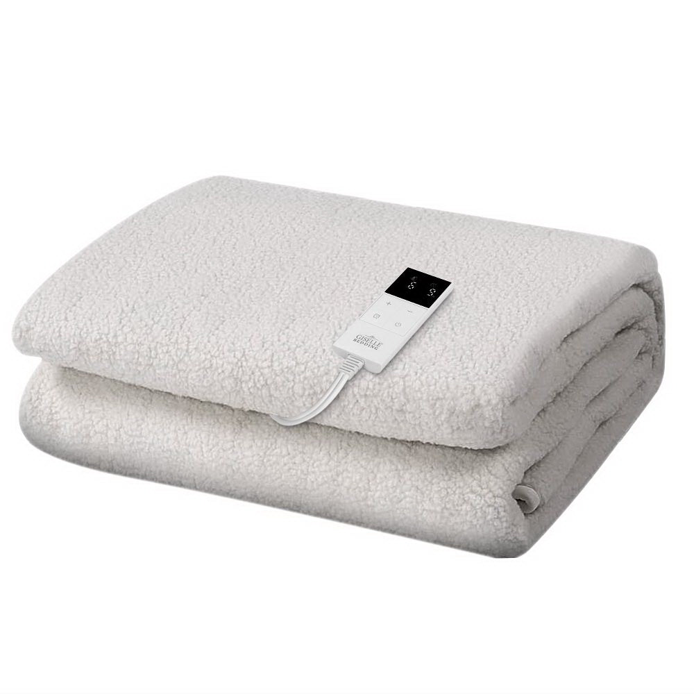 Heated Underlay (Single) Bed Fitted Electric Blanket - Fleece - Homecoze