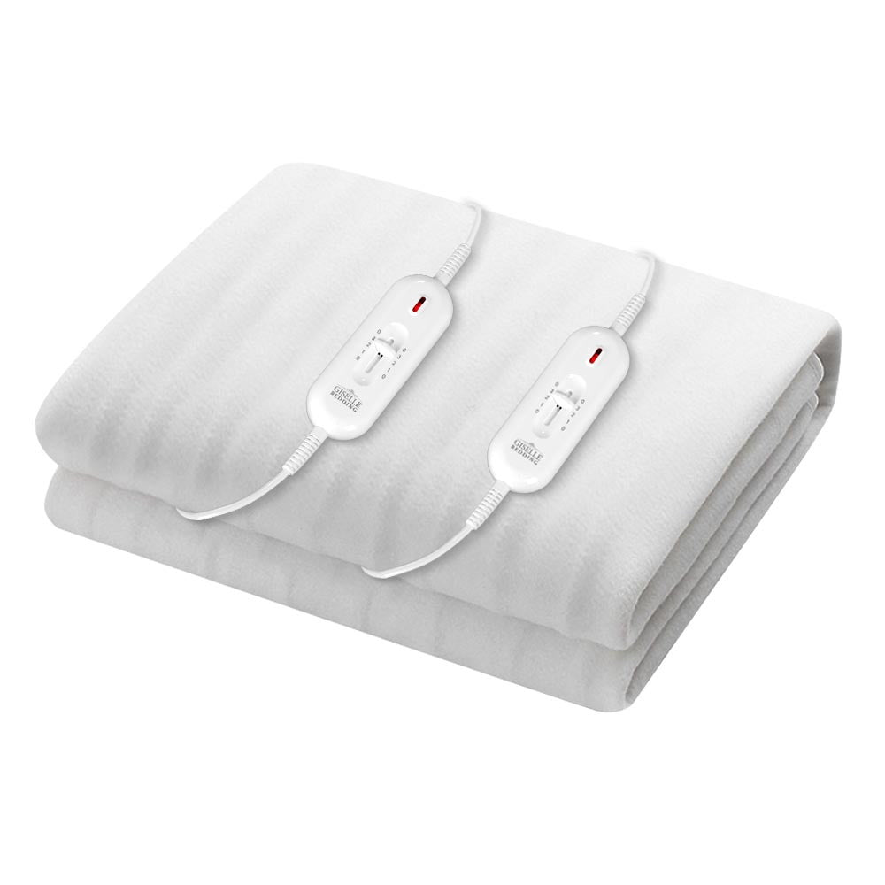 Heated Underlay (King) Bed Fitted Electric Blanket - Polyester - Homecoze