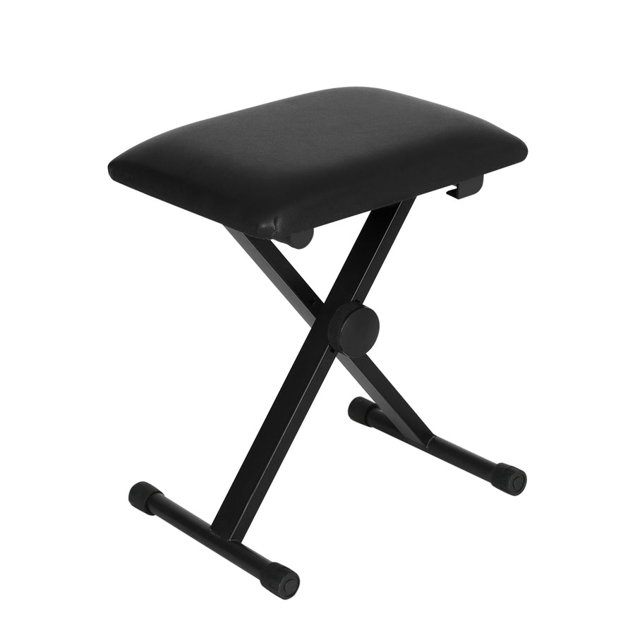 Piano Stool Adjustable Height Portable Keyboard Seat - Black Homecoze