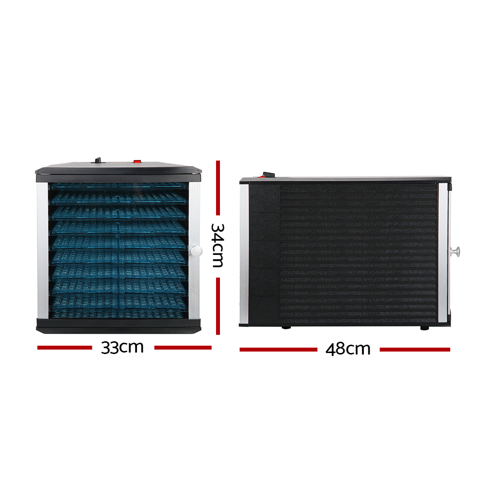 Commercial Food Dehydrator with 10 Trays Homecoze