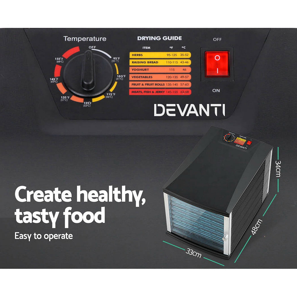 Commercial Food Dehydrator with 10 Trays Homecoze