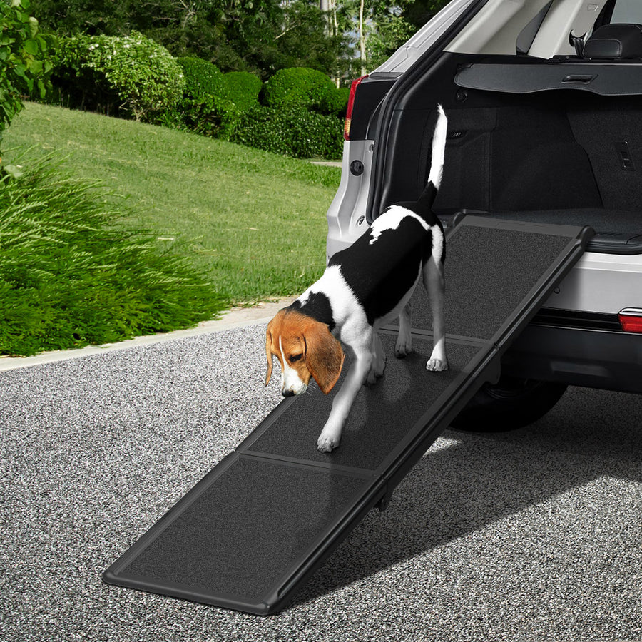 Foldable Dog Ramp Portable Travel Pet Ladder for Cars 182cm Homecoze