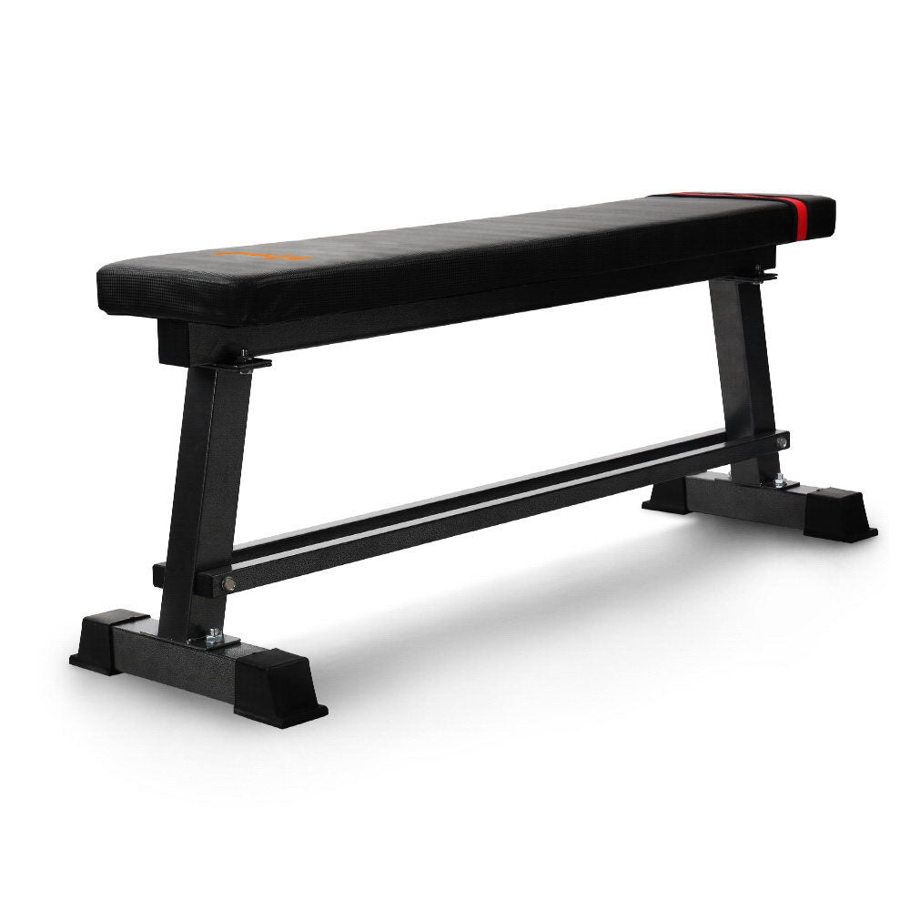 300kg Rated Compact Flat Gym Bench - Homecoze