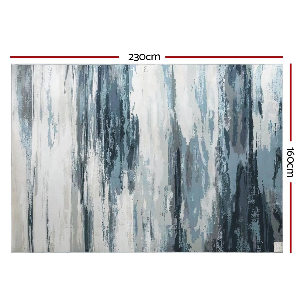 Large Modern Oil Painting Inspired Floor Rug Area Mat 160 x 230cm Homecoze