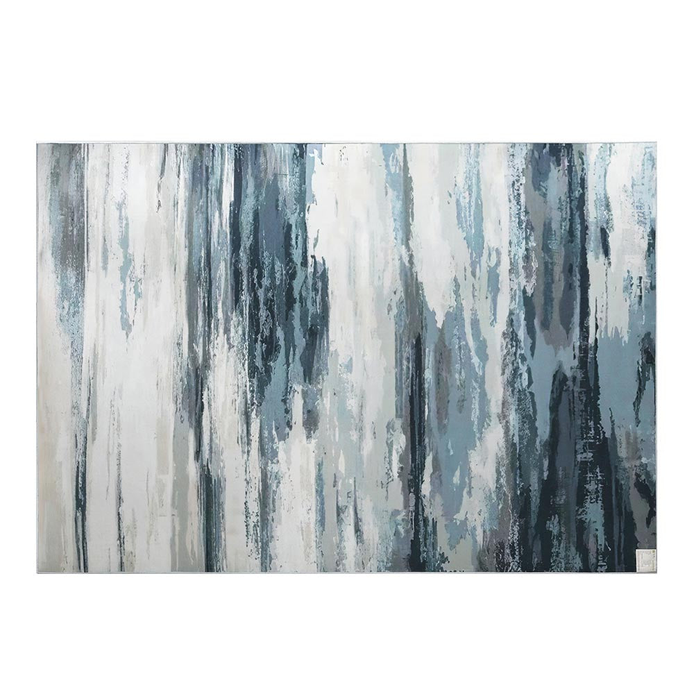 Extra Large Modern Oil Painting Inspired Floor Rug Area Mat 200 x 290cm Homecoze