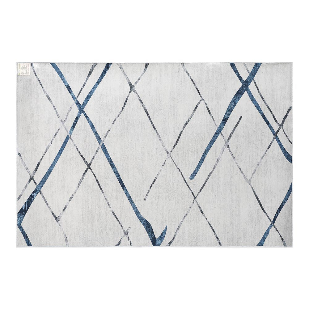 Large Modern Geometric Lines Chic Floor Rug Area Mat 160 x 230cm Homecoze