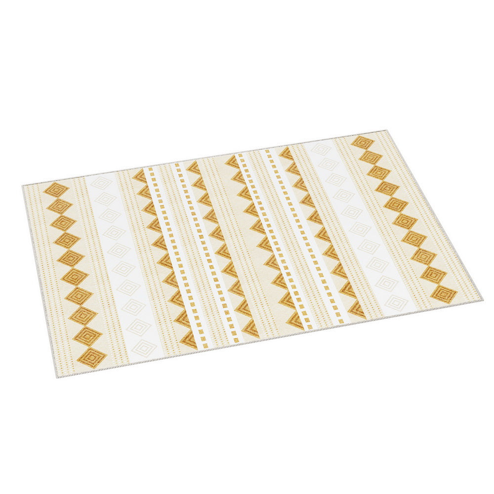 Artiss Floor Rugs 200x290cm Washable Area Mat Large Carpet Soft Short Pile Ella - Homecoze
