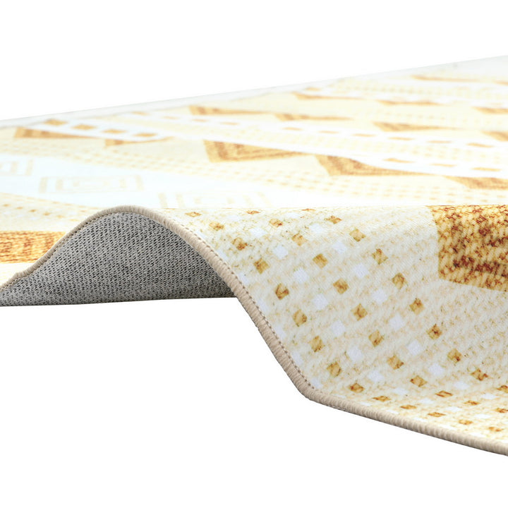 Artiss Floor Rugs 200x290cm Washable Area Mat Large Carpet Soft Short Pile Ella - Homecoze