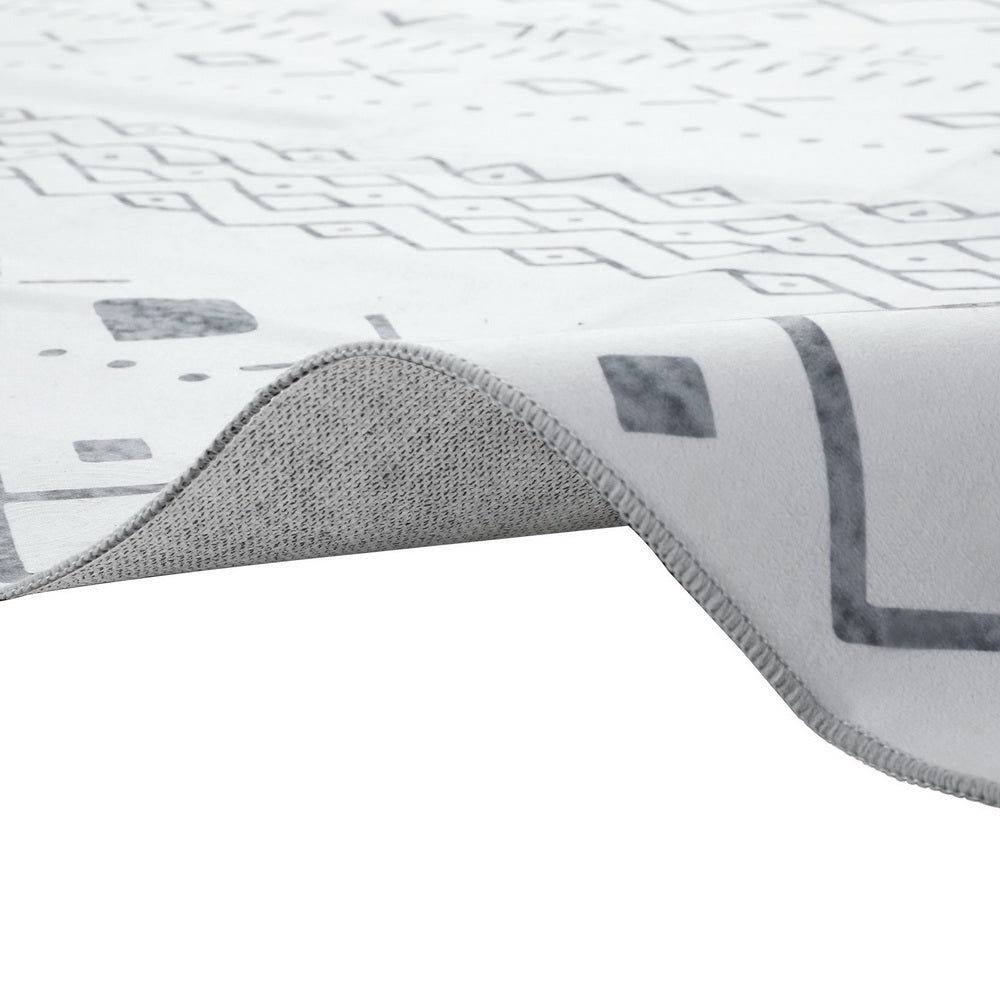 Artiss Floor Rugs 120x160cm Washable Area Mat Large Carpet Soft Short Pile Una - Homecoze