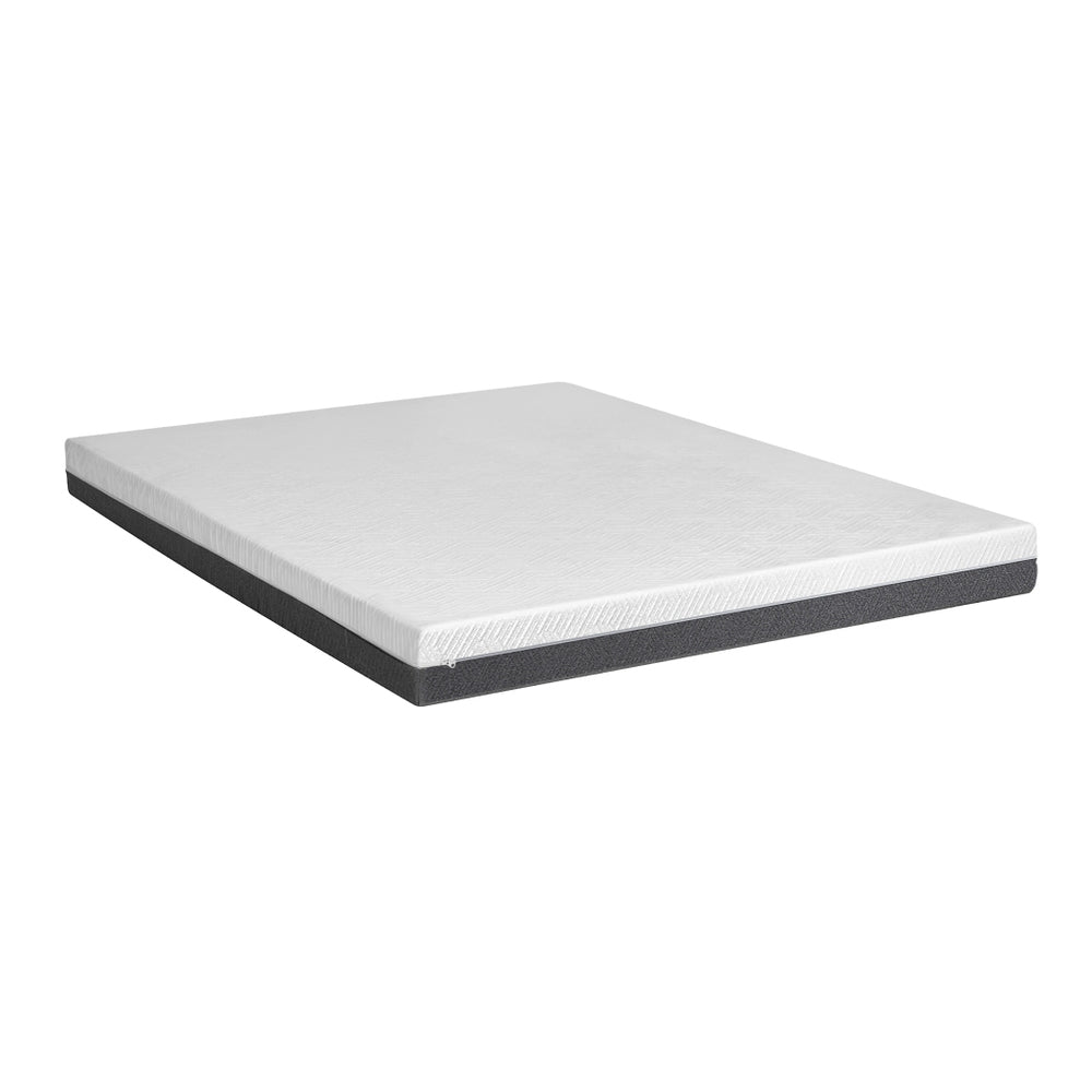 Double Memory Foam Cool Gel Mattress Dual Sided Non Spring Comfort 15cm Homecoze
